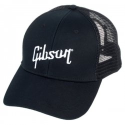 Gibson Trucker Baseball Cap Black